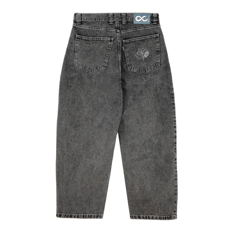 OG PANTS STITCH - JEAN NOIR DÉLAVÉ