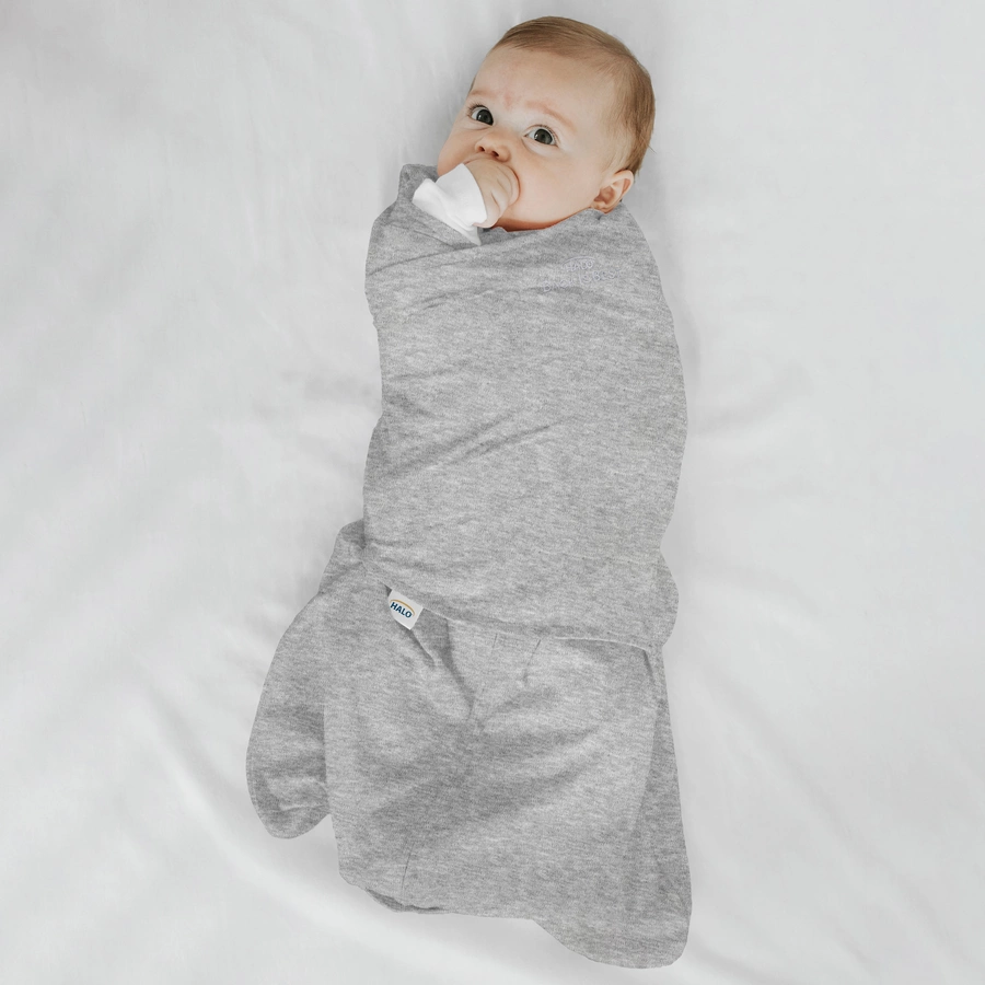 HALO® SleepSack® Wickelschlafsack Heather grey