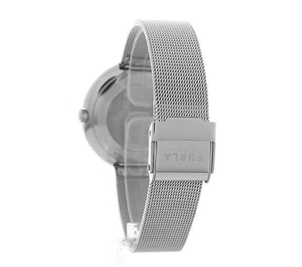 Furla Cosy Seconds Silver Mesh Watch WW00013005L1