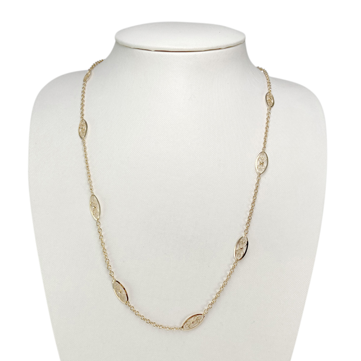 Collier d'occasion or 750 jaune 60.5 cm