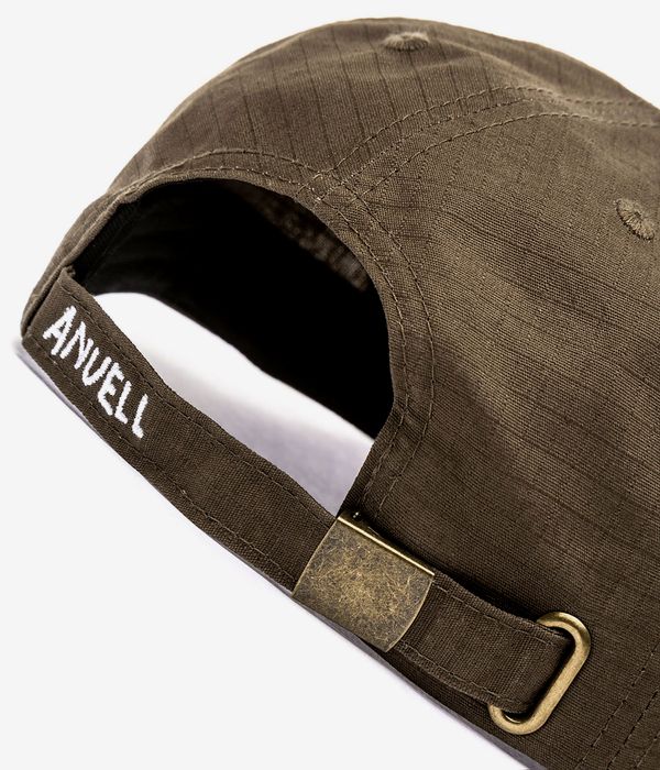 Anuell Mooser Ripstop 6 Panel Cap (brown)