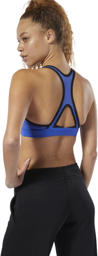 Reebok Hero Racer Padded Bra Blå