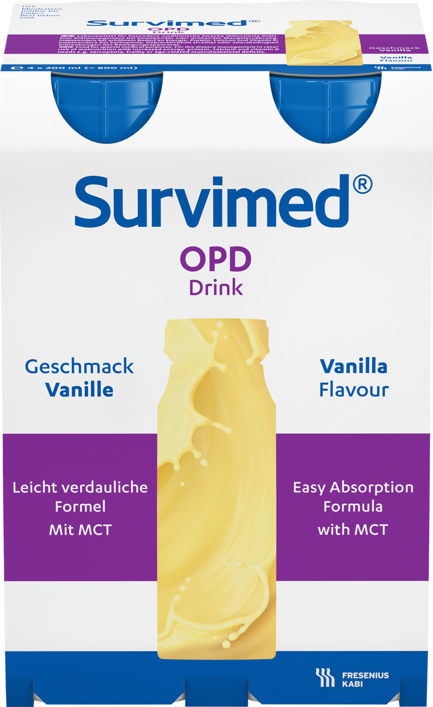 Survimed OPD Drink Vanilje 4x200 ml