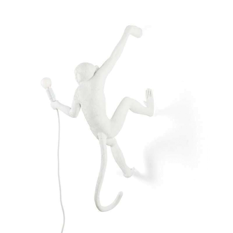 Seletti Monkey Hanging wandlamp wit rechts