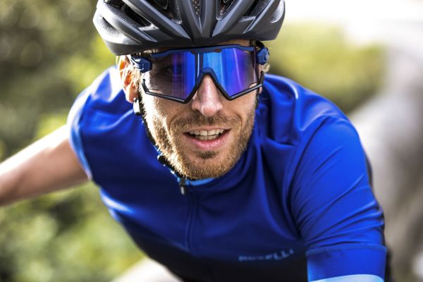 Rogelli Switch Cykelbriller, Blue/Black