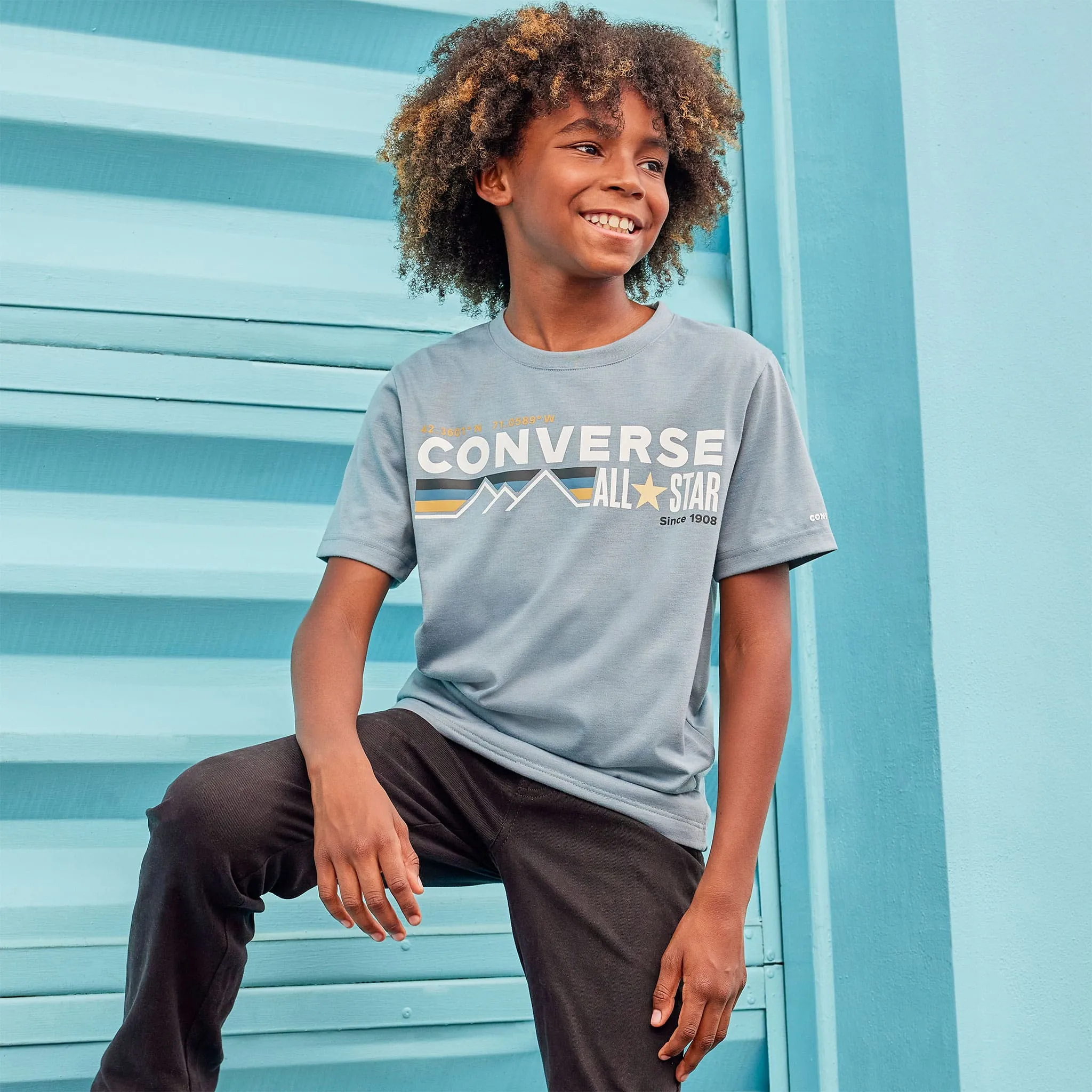 Converse T-Shirt Wordmark Strip 8-16ans