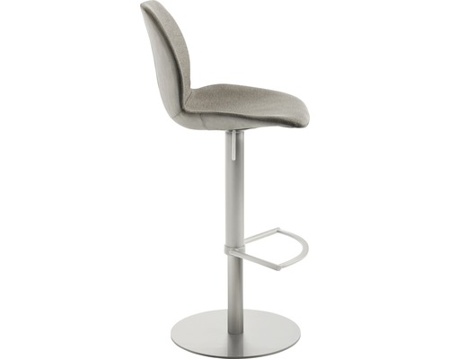 Barkruk Mayer Zitmeubelen 1276 46 x 50 x 84,5 cm RVS grijs