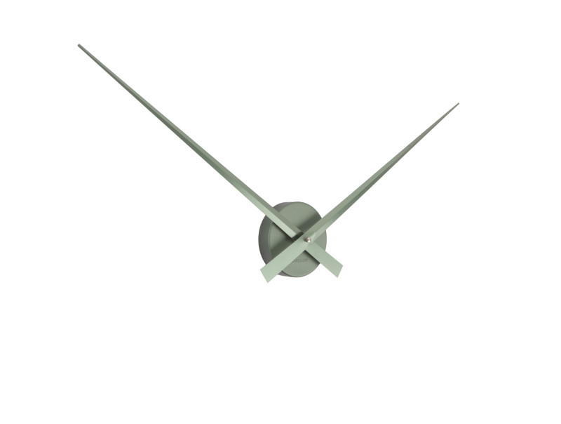 Wall Clock Little Big Time Metallic KA5516DG Metallic jungle green