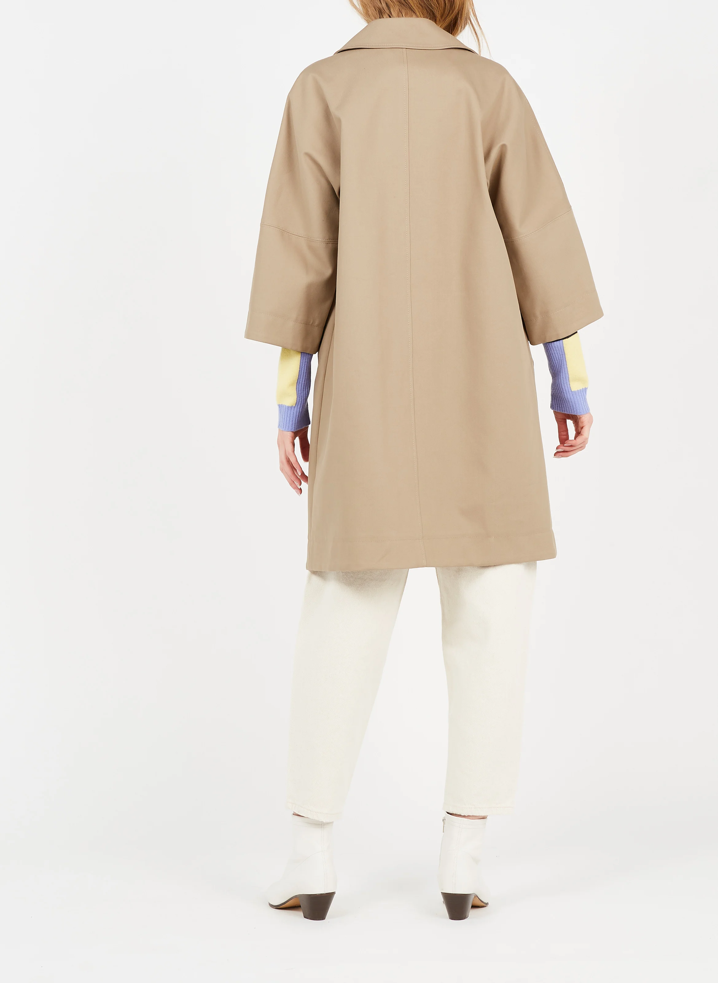 TINEBOROW - Jean droit en coton | Beige