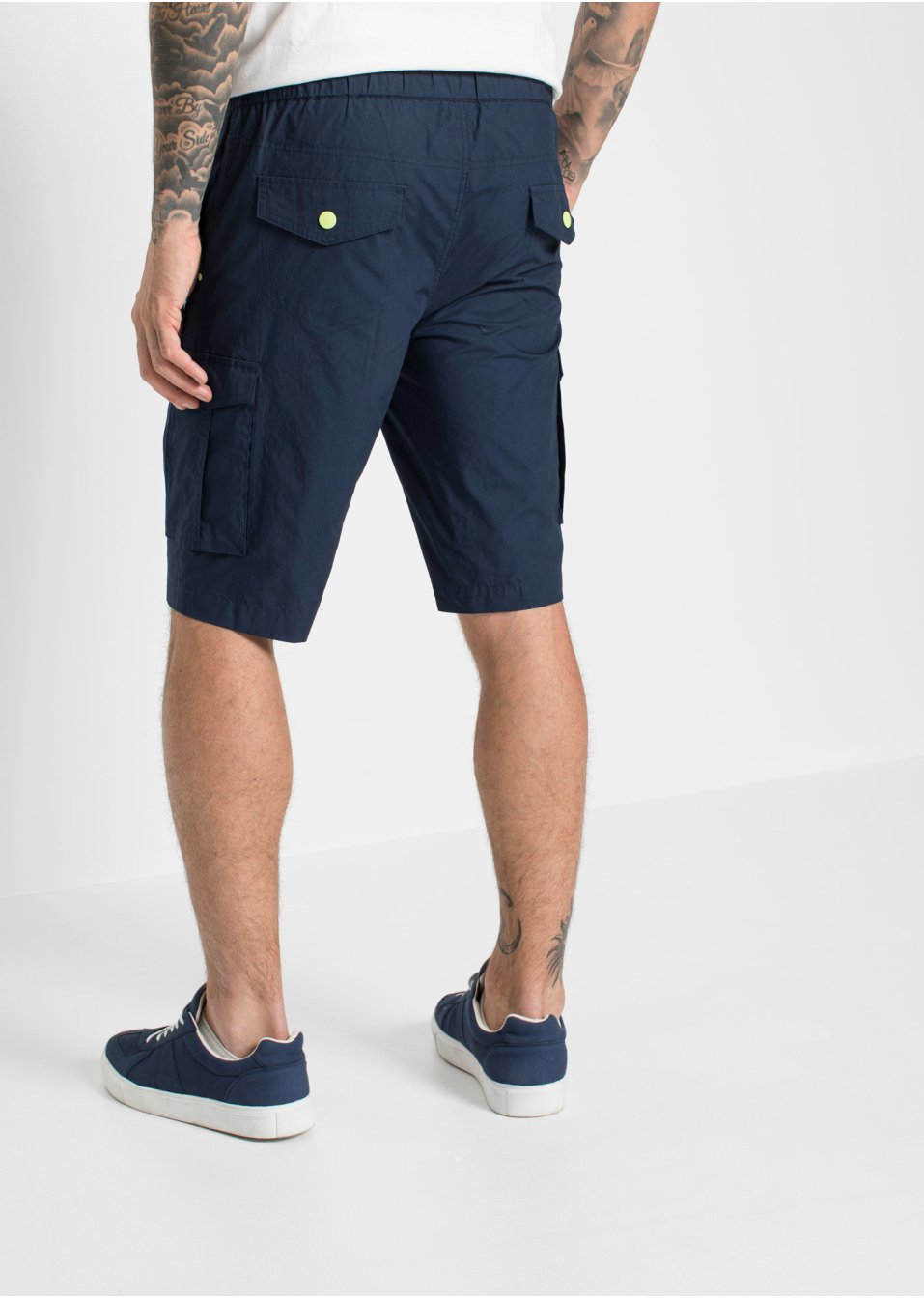 Bermuda cargo paper touch, Regular Fit