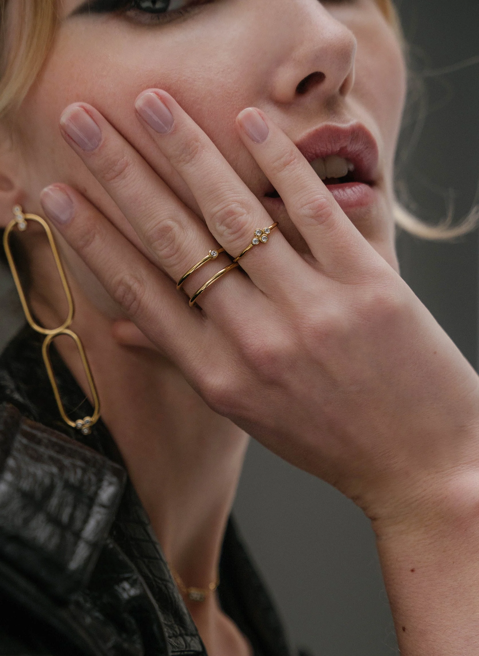 OPHELIE - Bracelet en acier inoxydable | Doré