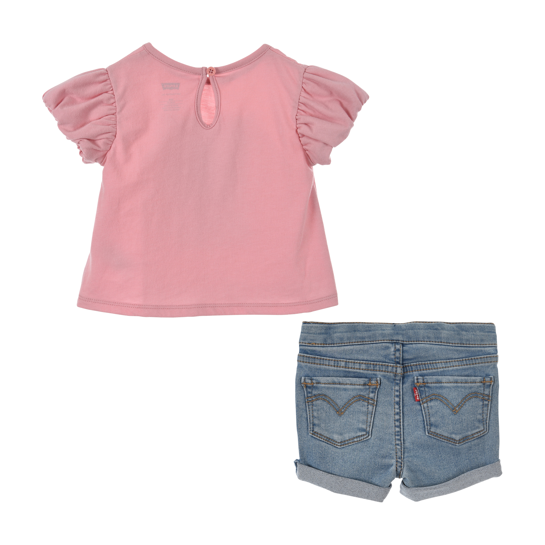 Ensemble short et tee-shirt | Rose