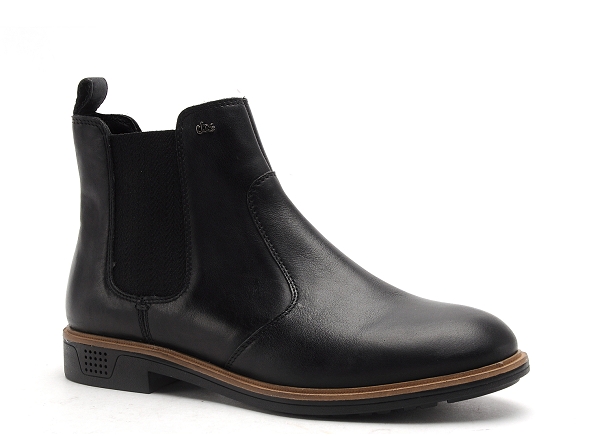 Tbs boots bottine plates femme cecilia noir
