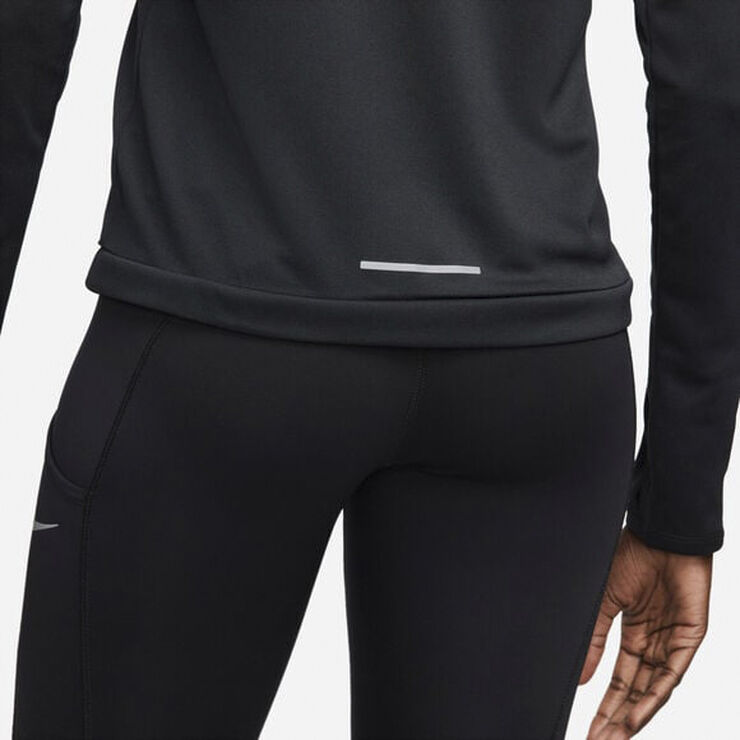 Nike Dri-FIT Pacer 1/4-Zip løbetrøje Sort