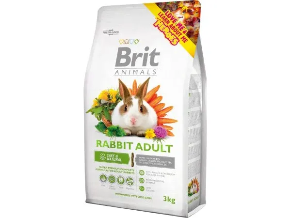 Brit Animals Rabbit Adult Complete 3 kg
