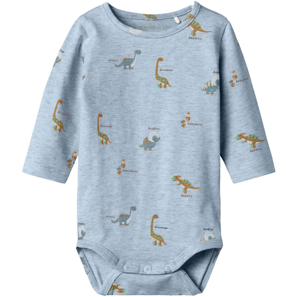 Køb Name It Celestial Blue Dinos Body