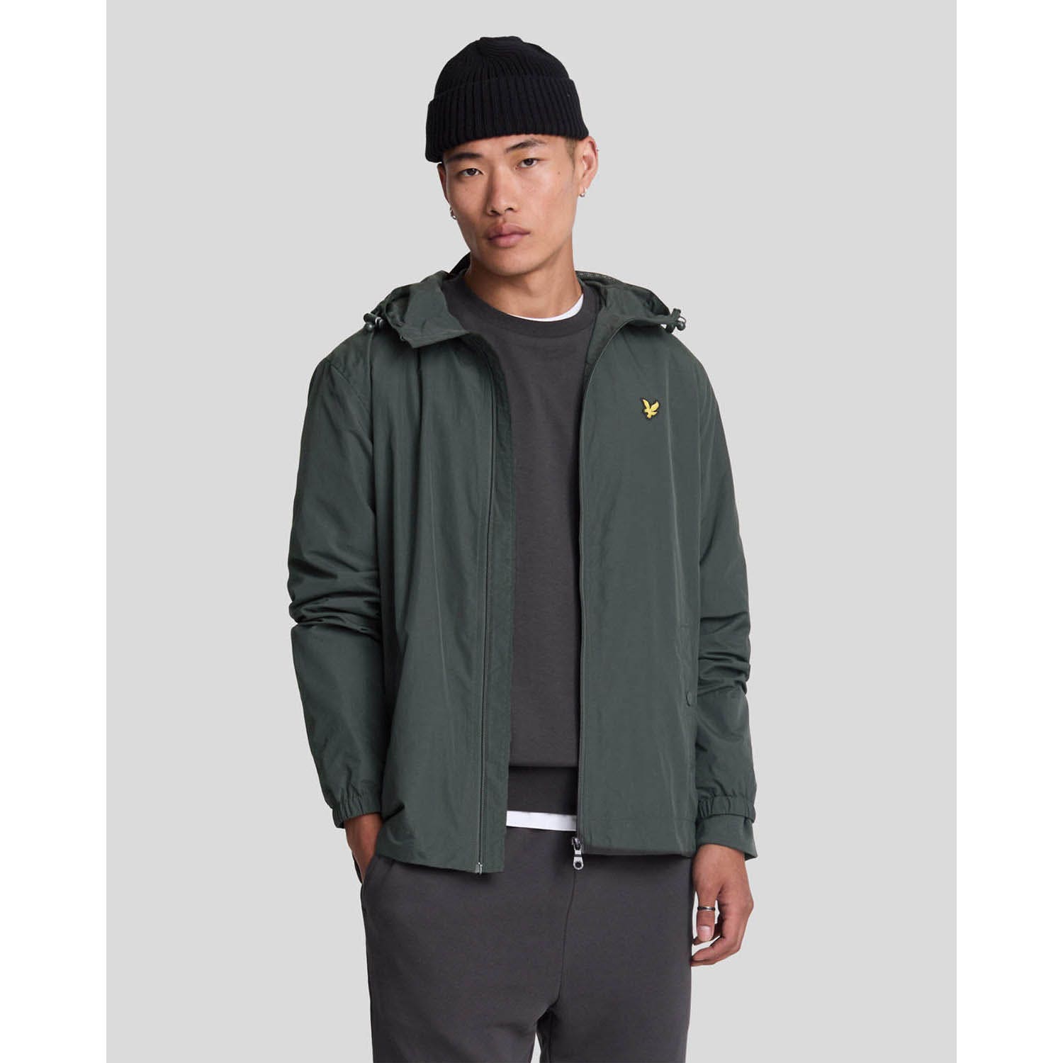 Lyle & Scott  Zip Through Hooded Jacket