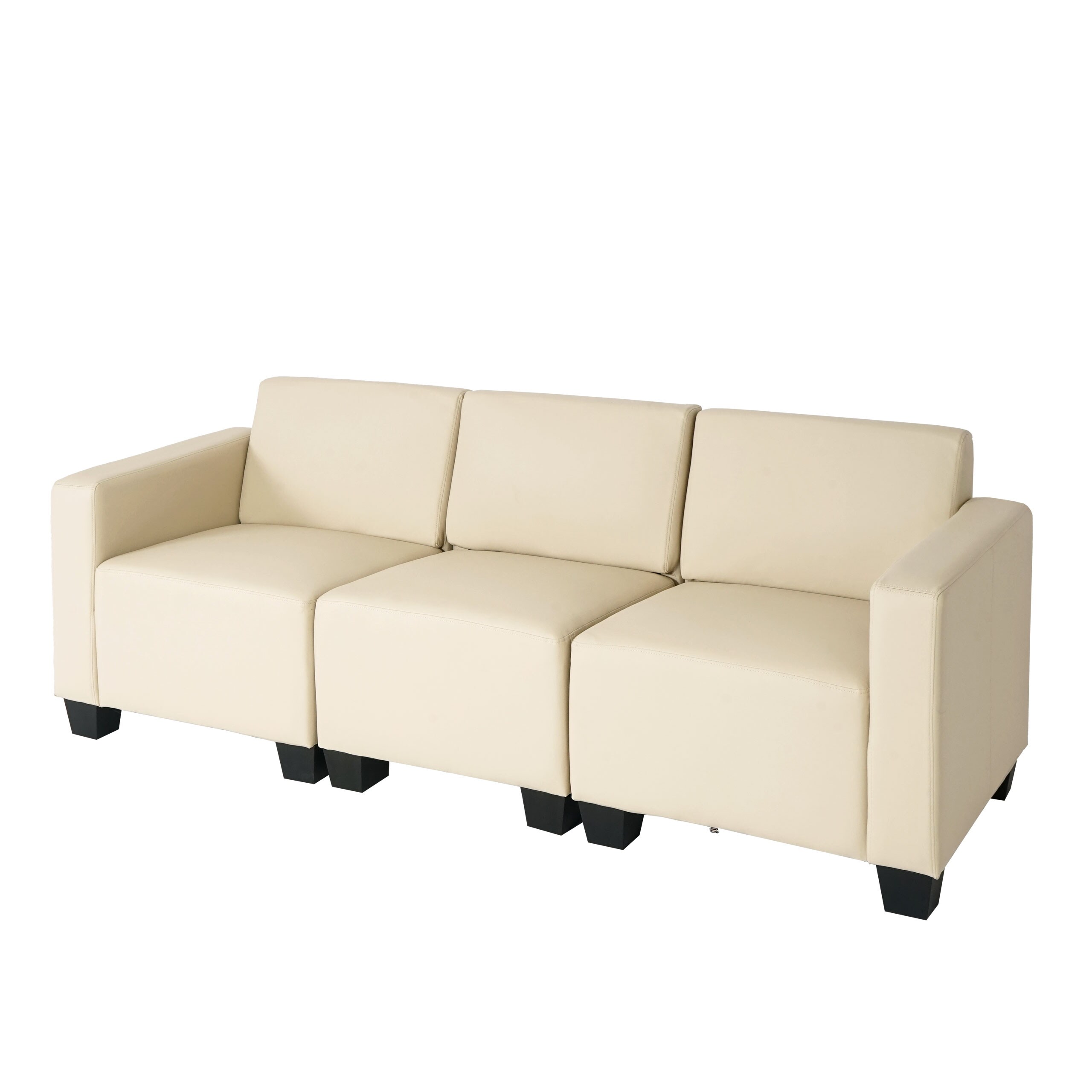 Modular 3-Sitzer Sofa Moncalieri ~ creme