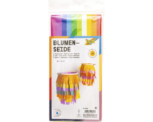 Bloemenzijdepapier 20g/m² 50x70cm 10 vellen