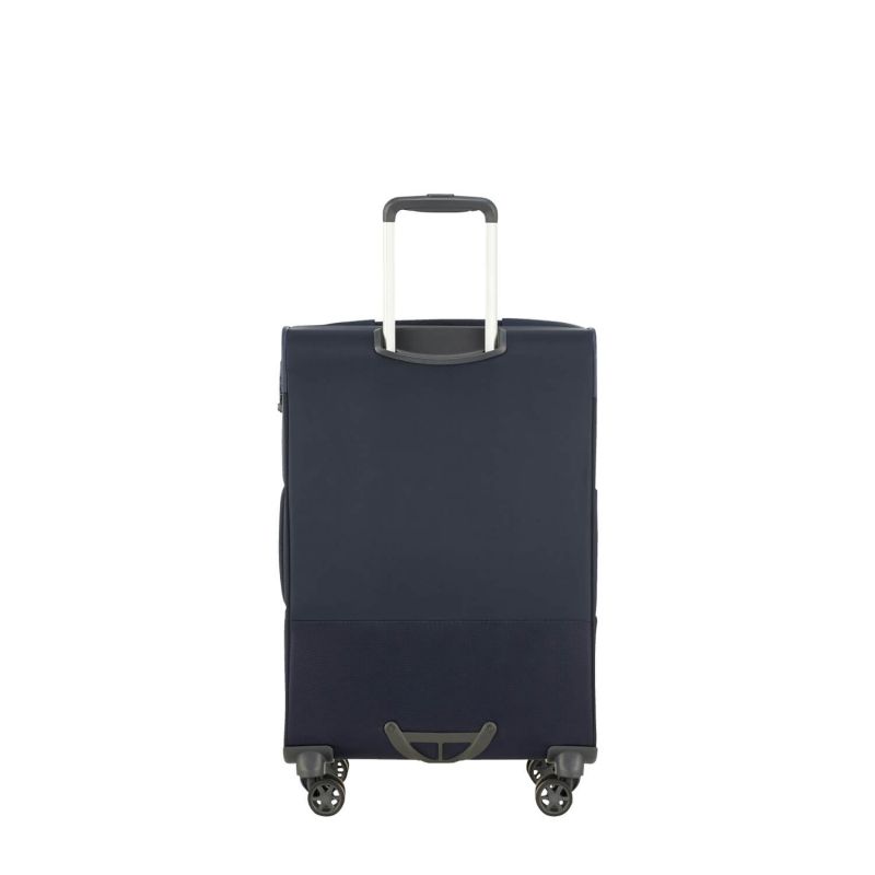 Valise souple extensible PopSoda 66 cm Bleu foncé