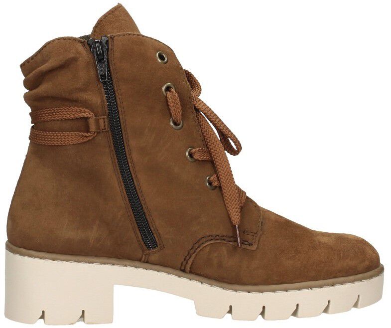 Rieker Veterschoenen Hoog donkerbruin
