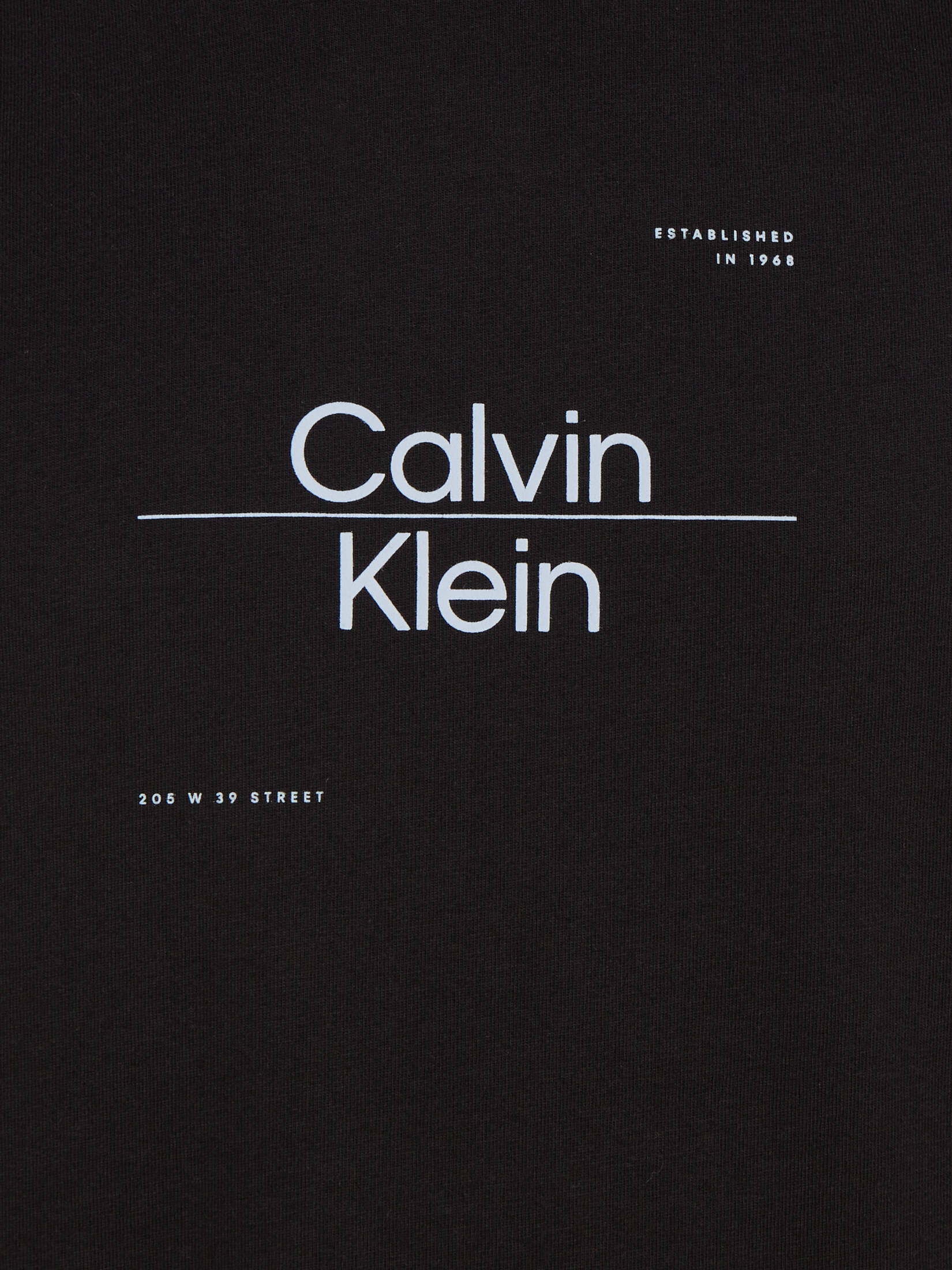 CALVIN KLEIN| Herren T-Shirt OPTIC LINE LOGO