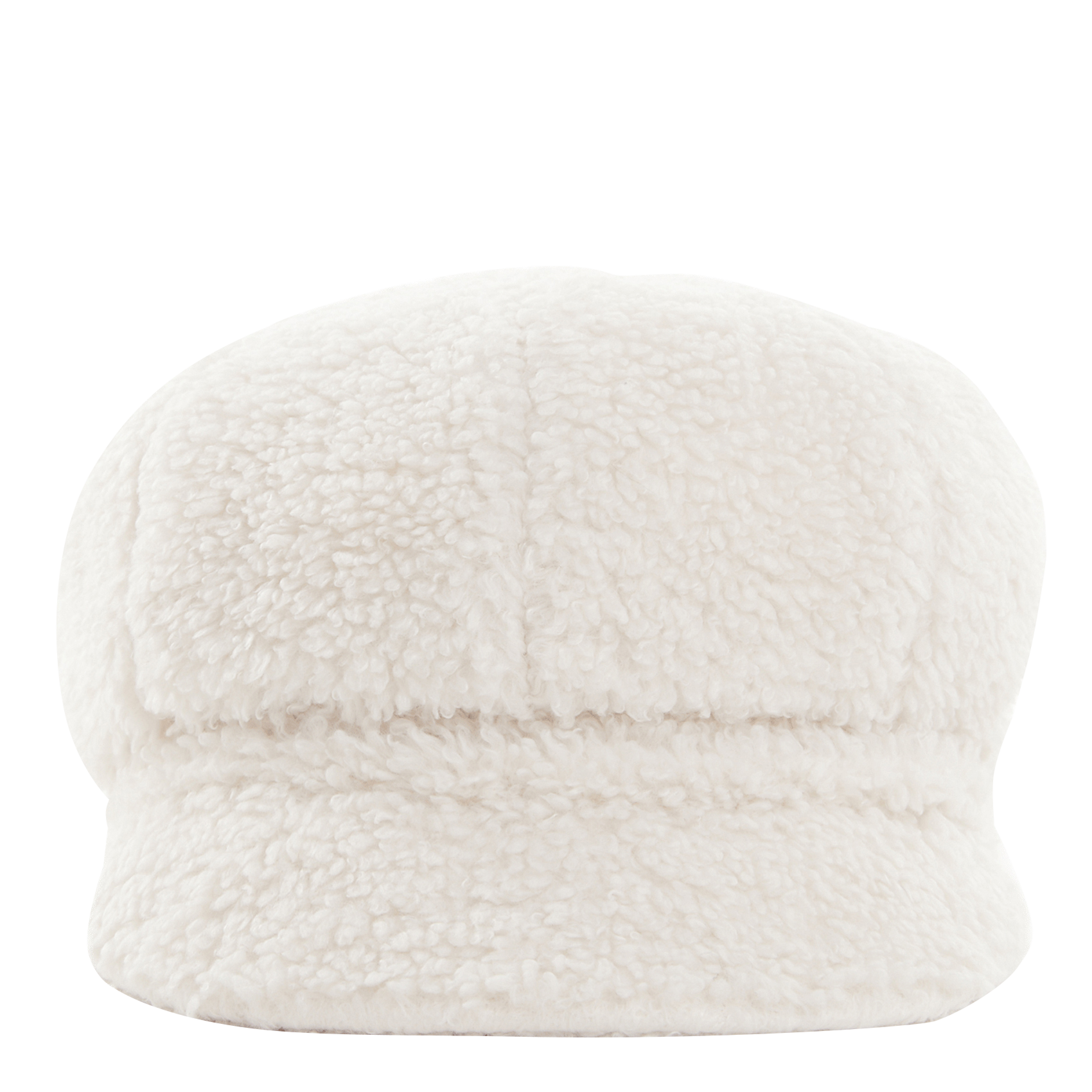 Casquette aspect moutonné| Blanc
