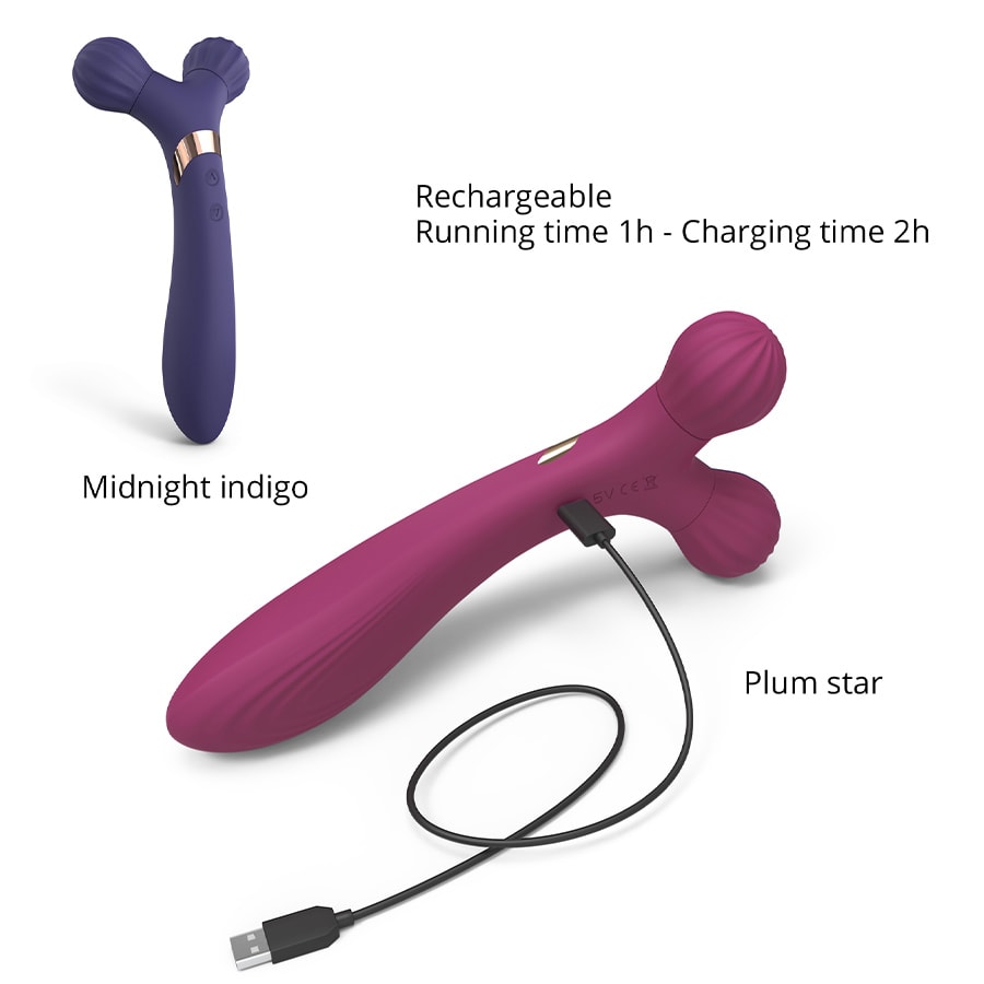 Vibromasseur - Fireball - Rose - 9 modes