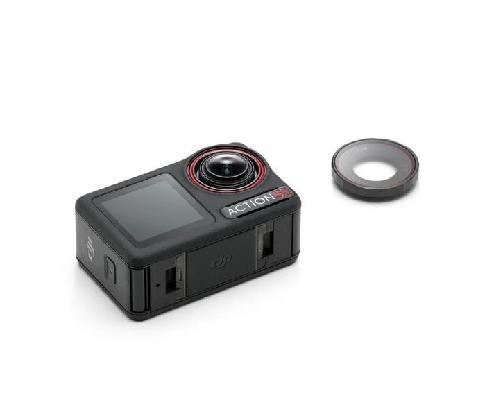 DJI - Osmo Action 5 Pro Standard Combo - Action Camera + 2x Extreme Battery (Bundle)