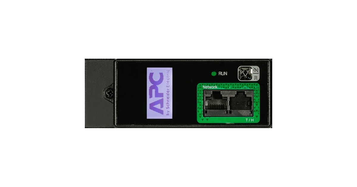 APCEasy Metered Rack PDU, 16A, 230V, (8)C13  (Zwart, 8x C13, 1U, EPDU1016M)