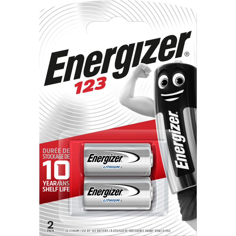 Energizer Batterien, 123, 2 Stück