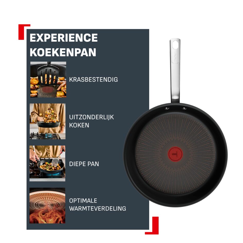 Experience Koekenpan 20 cm - Fusion Core - inductie