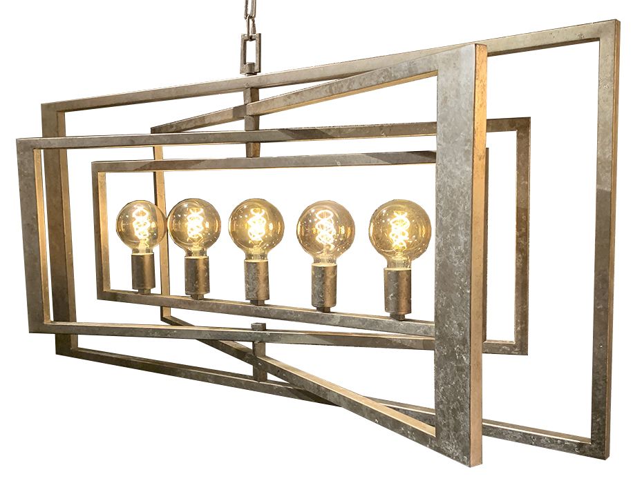 Hanglamp LB036/5zlv Avenue  | Leclercq & BouwmanB120 x D45 cm
