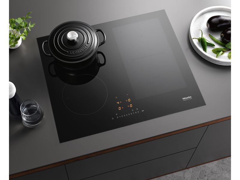 Miele Induktionskochfeld KM 7464 FL Herdunabhängiges Induktionskochfeld