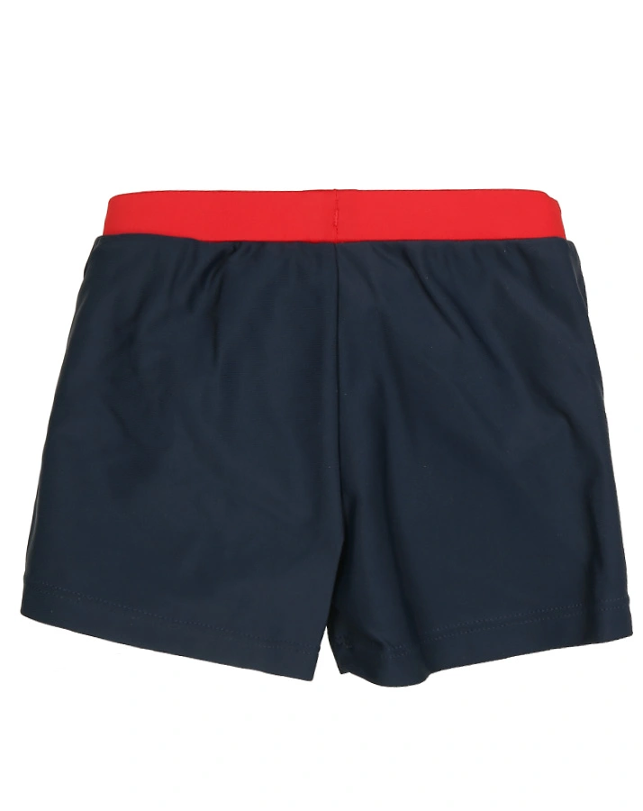 Badeshorts WALROSS in marine/rot