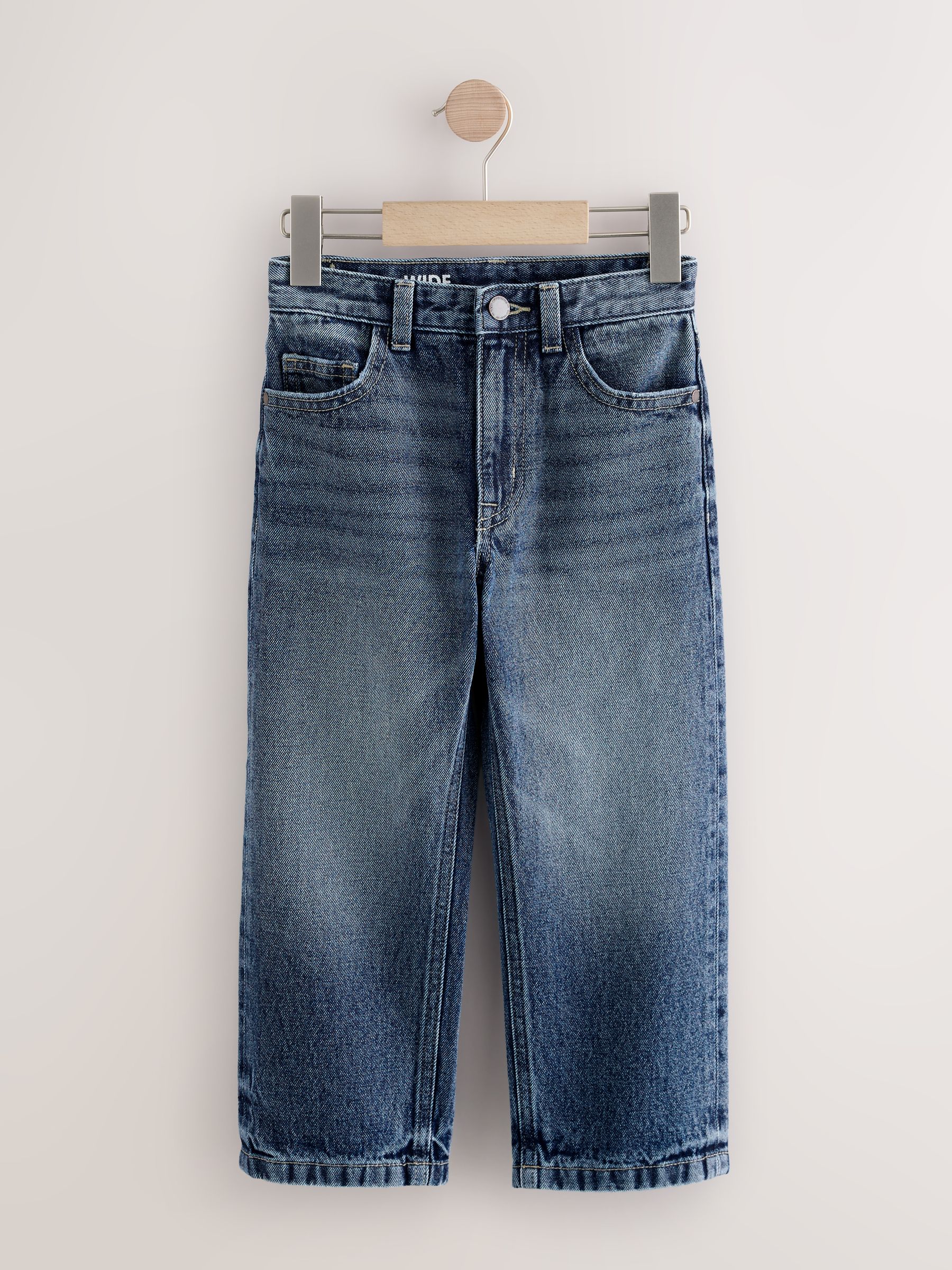 Donkerblauw denim - Authentieke jeans (3-16jr)