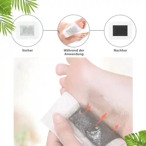 Relaxing Fußpads mit Minzöl