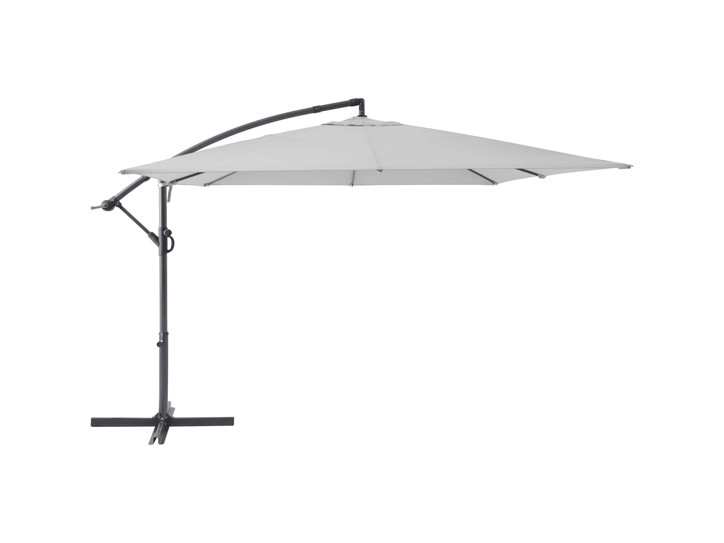 Ampelschirm Alvarado 300 cm x 300 cm Eckig mit Kurbel