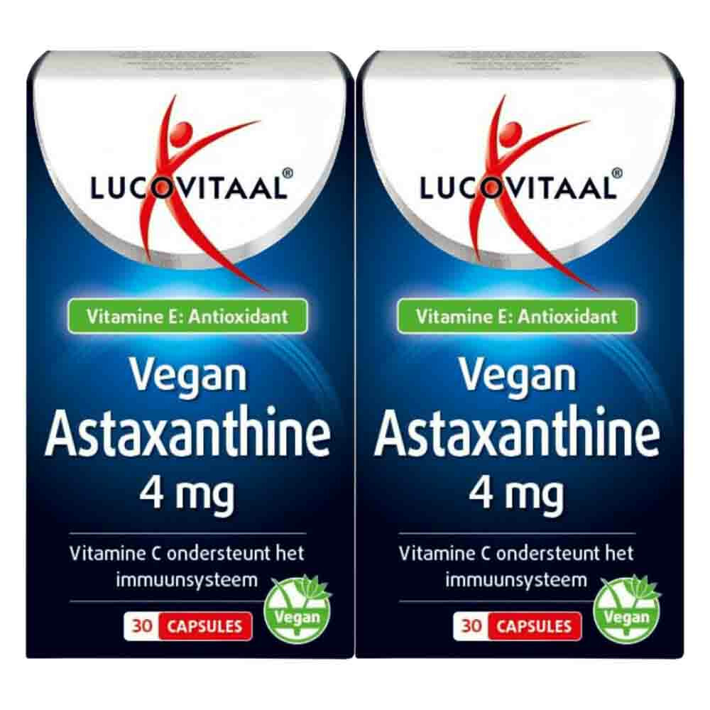 2x Lucovitaal Astaxanthine 4 mg30 capsules