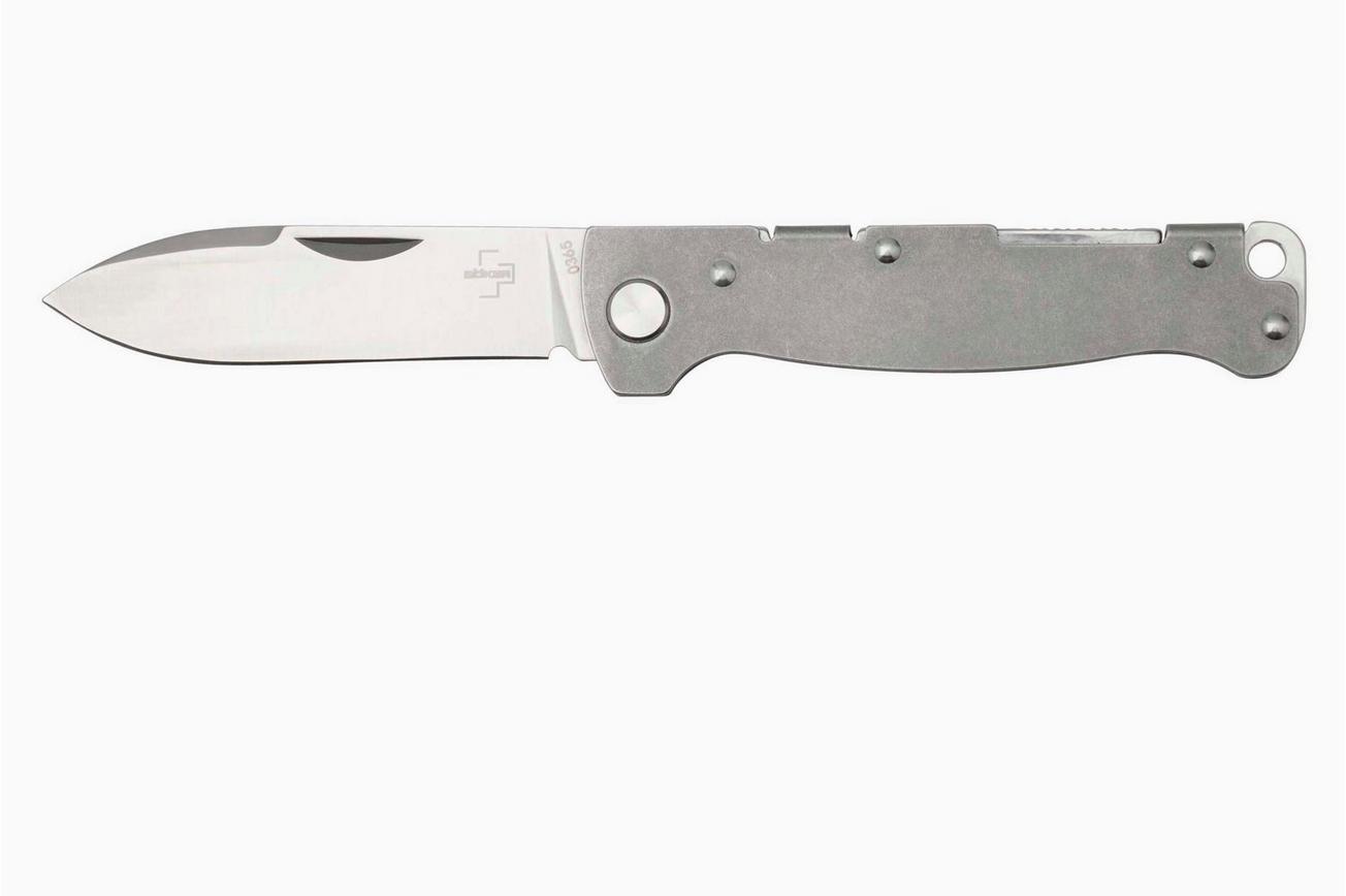 Böker Plus Atlas Backlock 01BO865 Droppoint zakmes