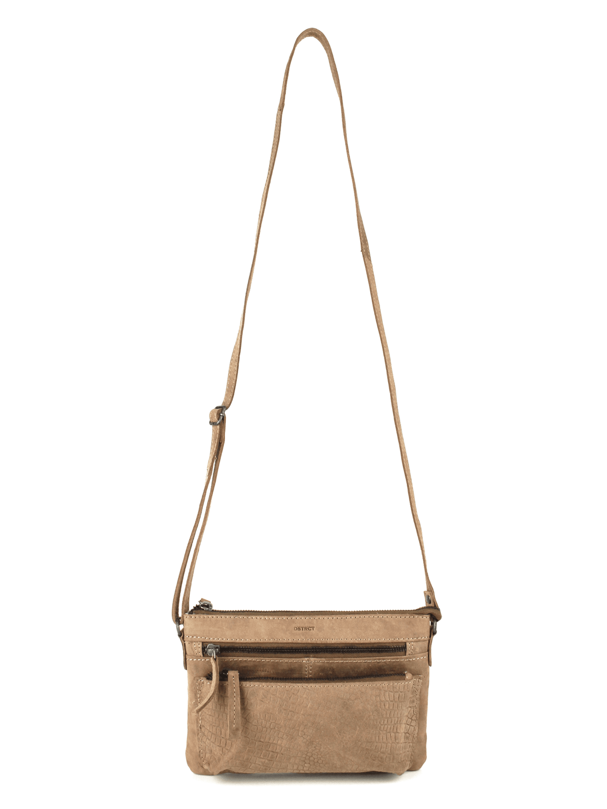 DSTRCT Alligator Creek Crossbody Tas Taupe