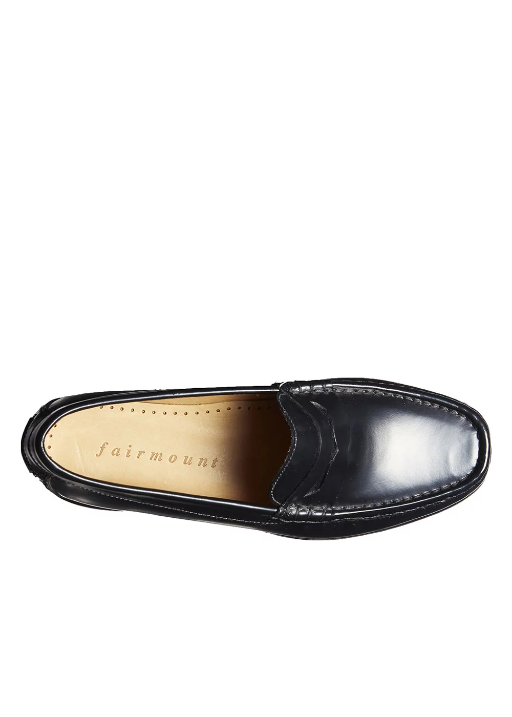 MOCASSIN LUG MOC CUIR NOIR