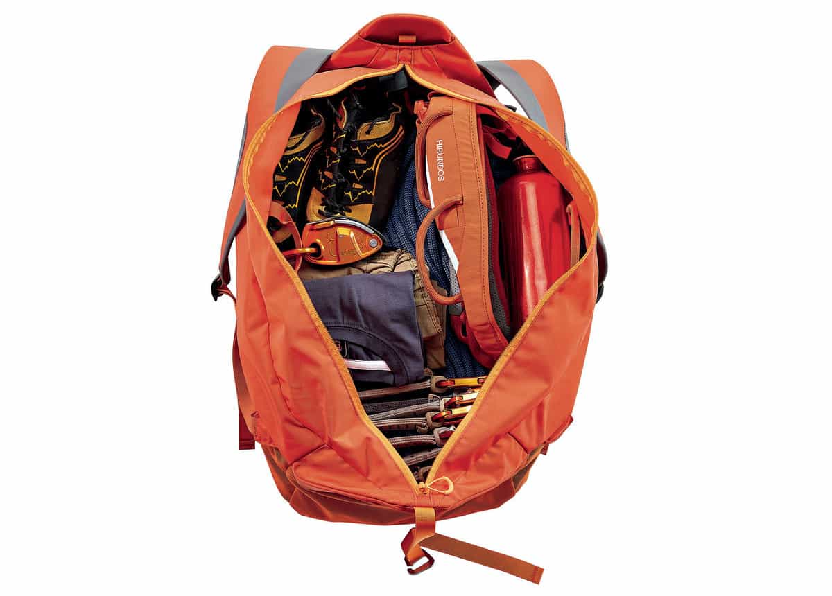 Petzl Kliff Rope Bag Red/Orange