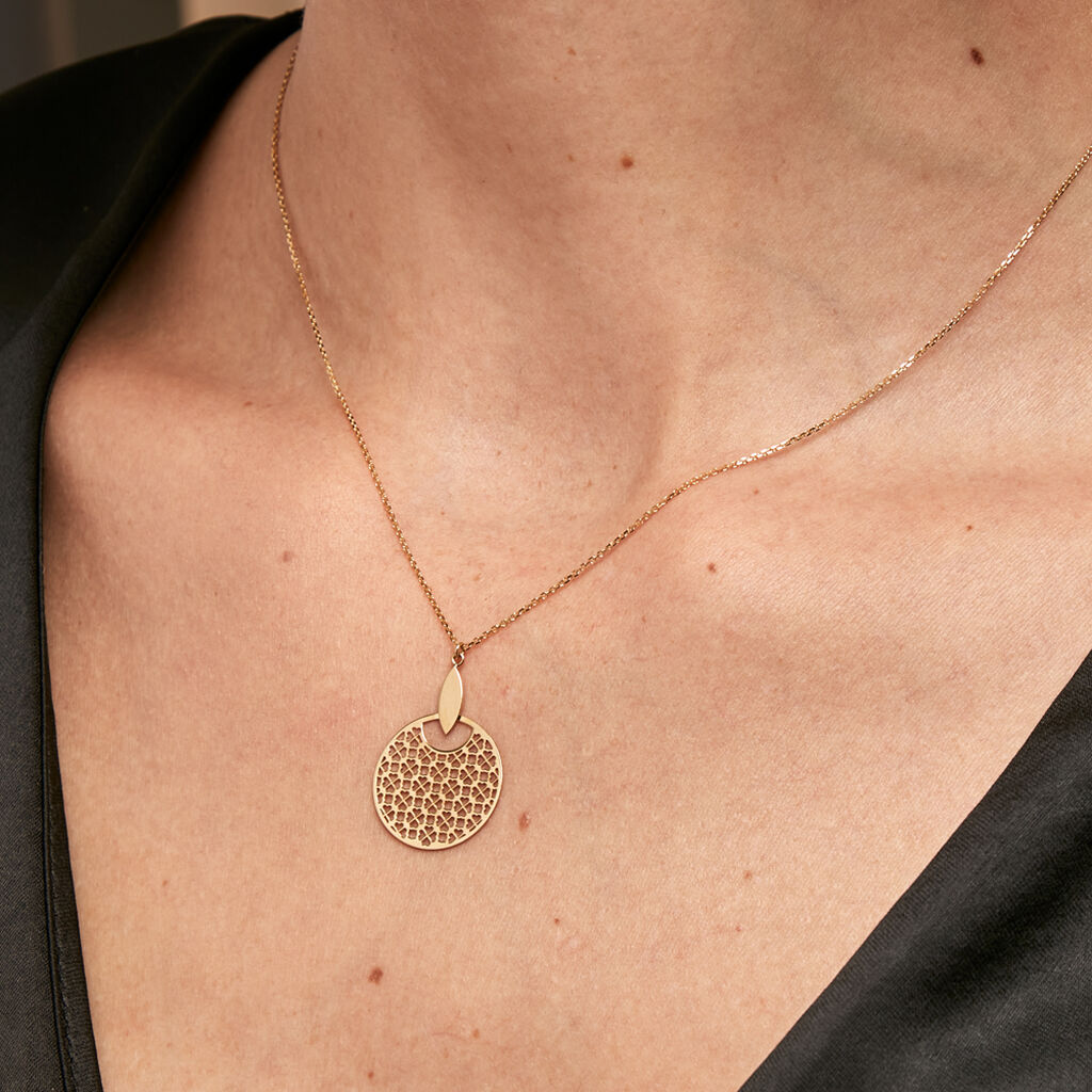 Collier Sina Or Jaune