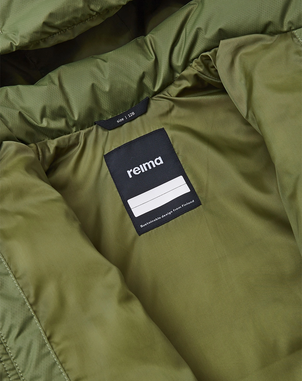 Daunenmantel LOIAA in khaki green