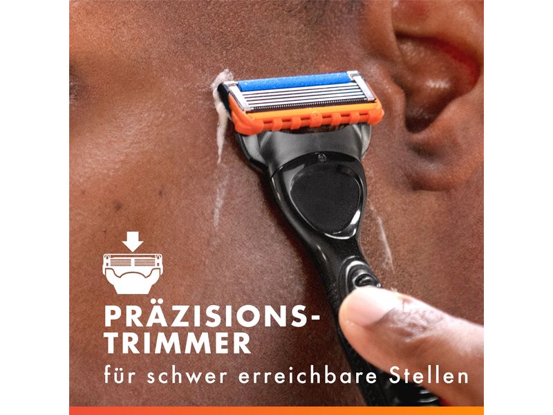 Gillette Herrenrasierer Gillette Fusion5 Power 12er   Hands Rasierer für Männer mit Gleitstreifen für ein sanftes Gleiten