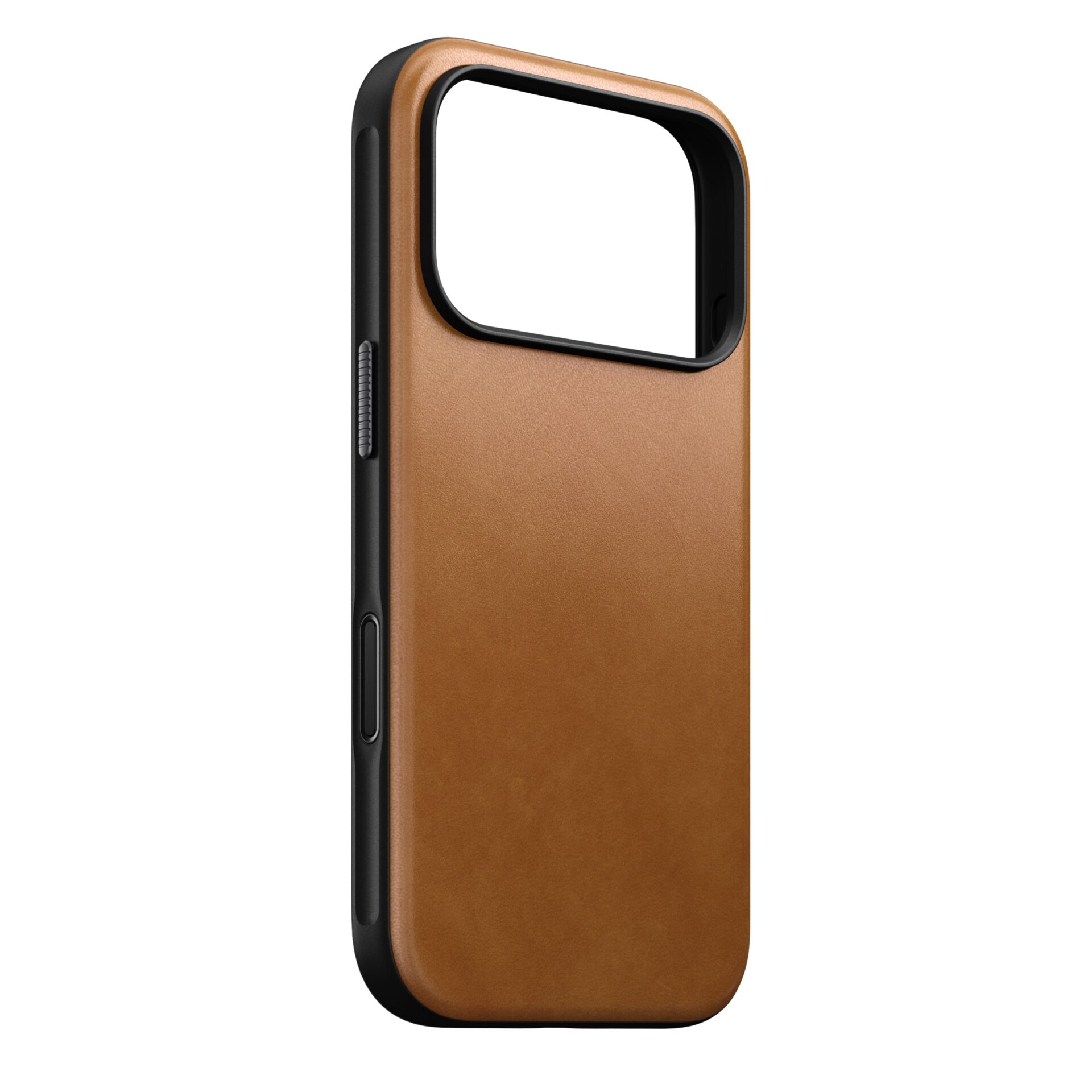 iPhone 17 Pro MagSafe Echtleder Hülle Modern Leather Case (NM014315858) - English Tan