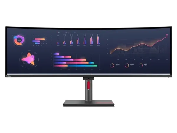 Lenovo ThinkVision P49w-30 - LED-skærm - kurvet - 49