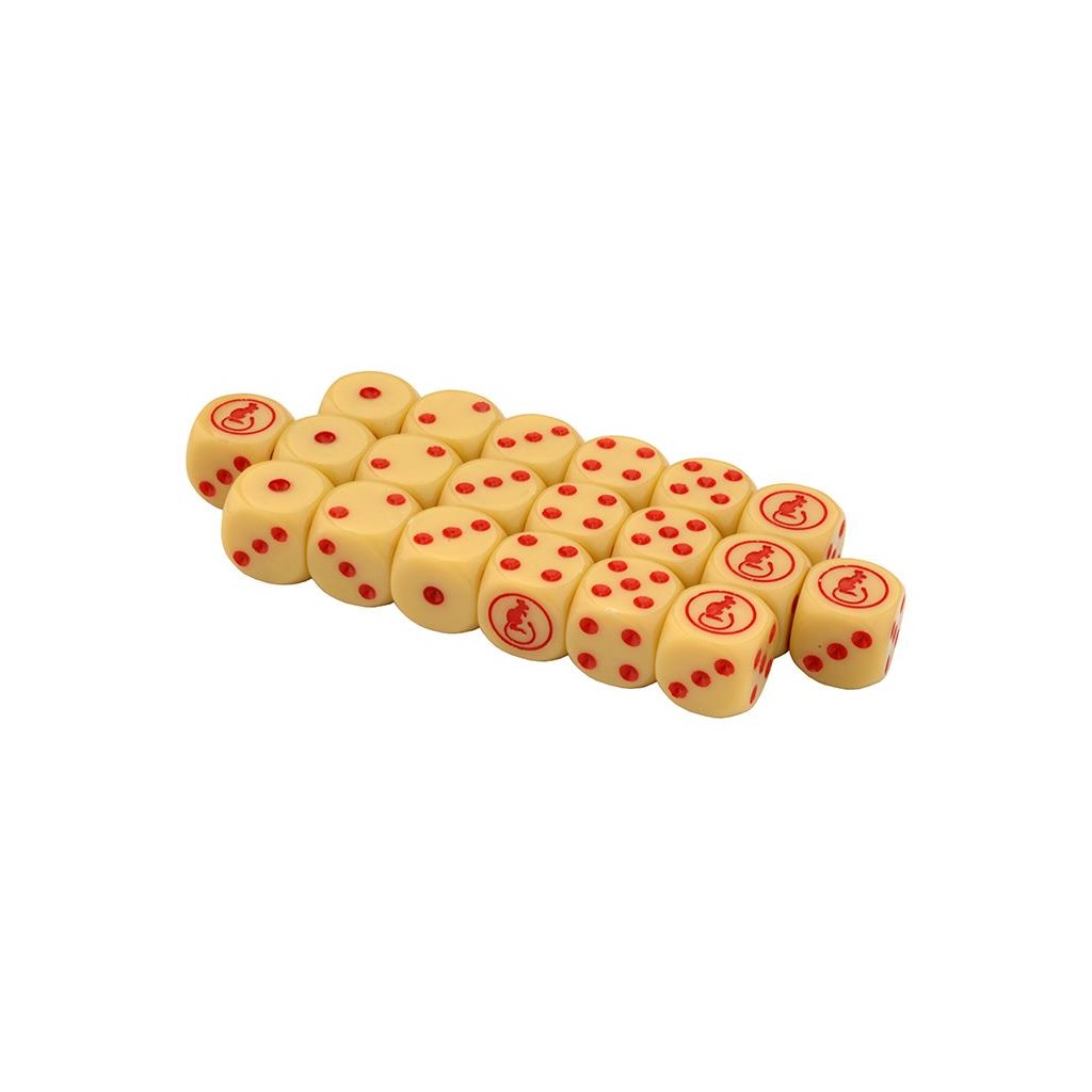 Flames of War - Desert Rats Dice Set