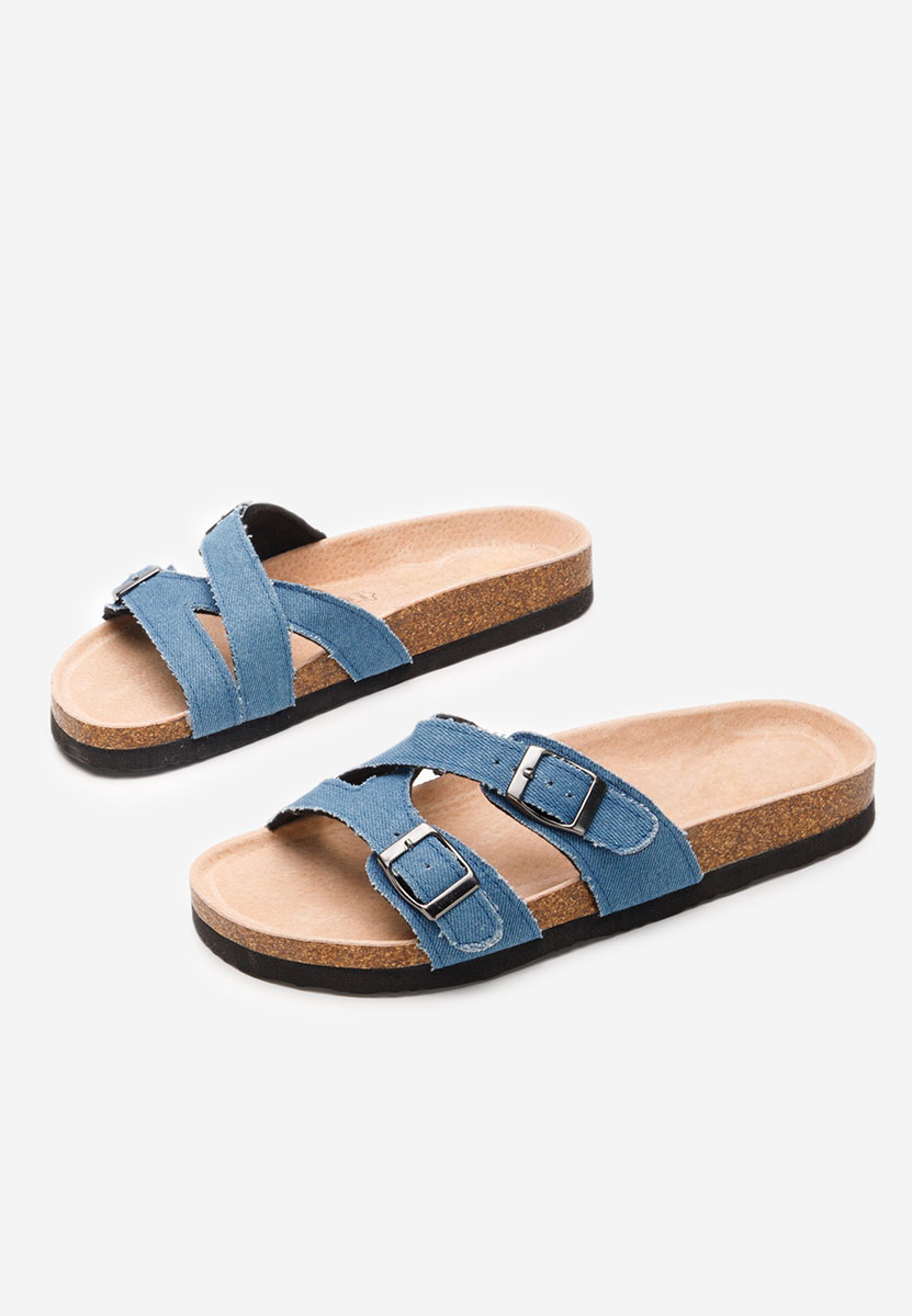 Mules femme denim Viriana